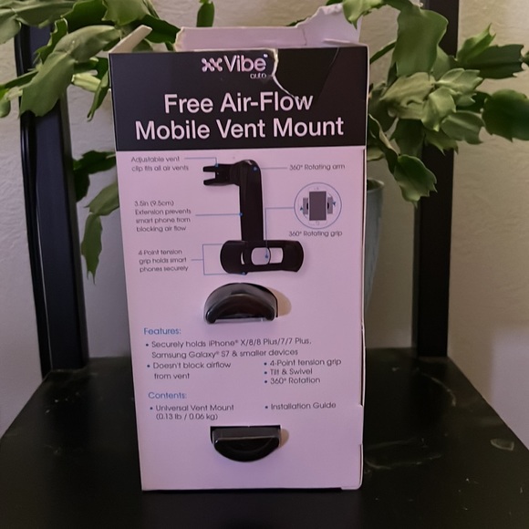 🌹 3 for $20 New 🎉 phone vent clip black - Picture 2 of 2